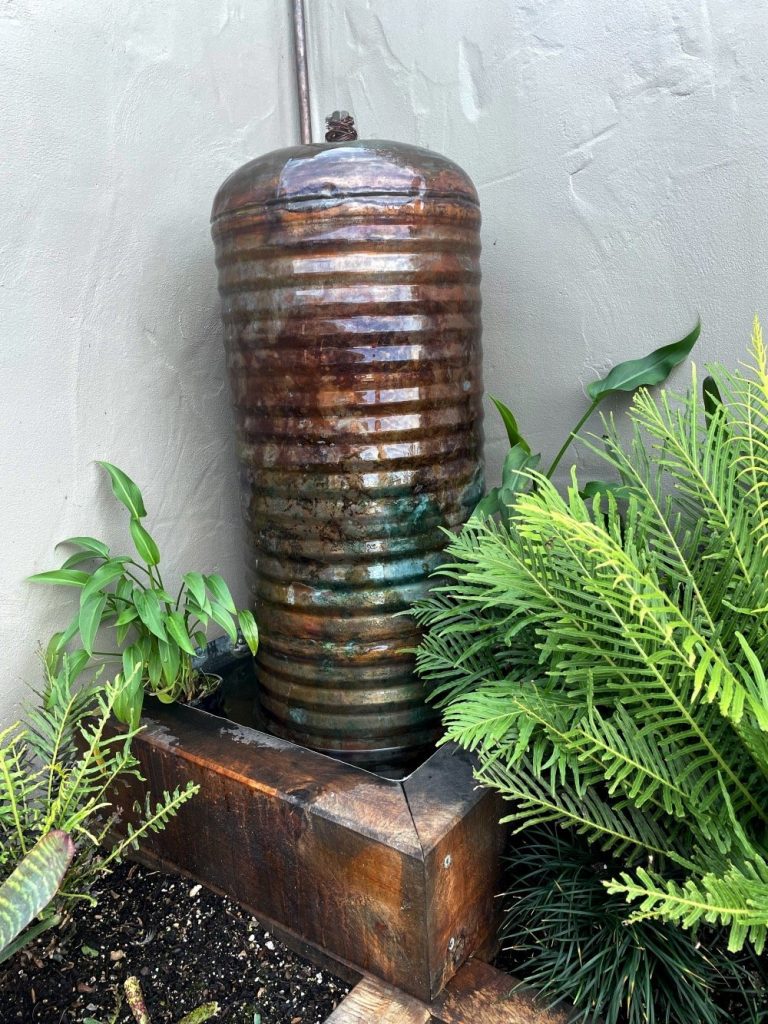 Water feature by Copper Poppa owner Tony Barnett | Money Metrics